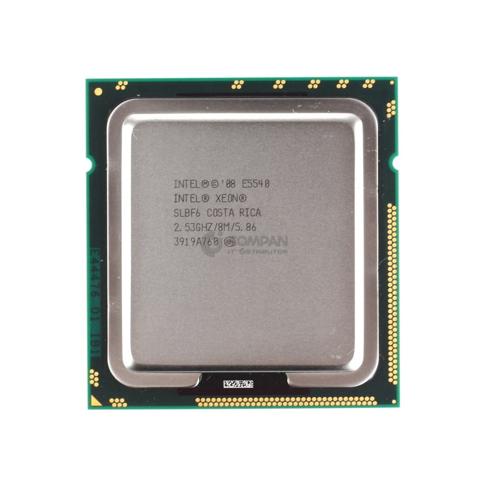 SLBF6 INTEL XEON E5540 2.53GHZ 4 CORE 8MB L3 SMART CACHE 80W LGA1366